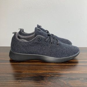Allbirds Black Marino Wool Natural Fiber Comfort Sneakers Womens Size 8